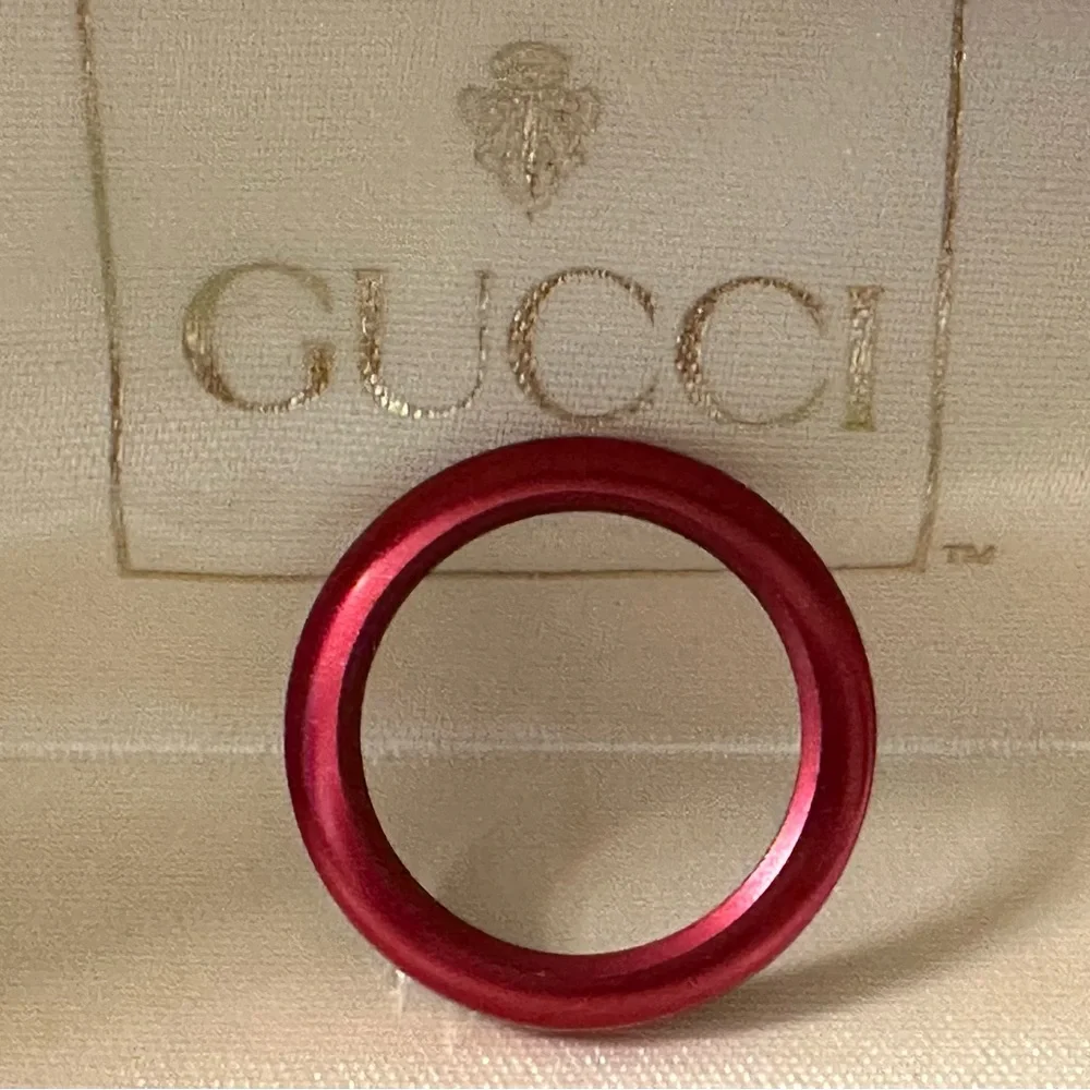 Gucci Red Metal Bezel “No Watch” For model 1100//11/12.2/1200 Gucci Watch Series